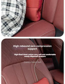 Multifunctional Car Blanket Pillow – Leather Cushion Quilt for Travel and Interior Comfort