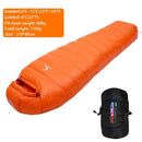 Winter Down Sleeping Bag – Lightweight Goose Down Camping Bag for Cold Weather
