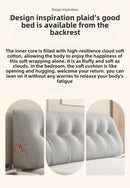 Triangle Headboard Pillow – Plush Long Bed Cushion for Back Support & Bedroom Decor