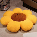 Sunflower sitting cushion – plush decorative pillow for sofa, office, and home décor