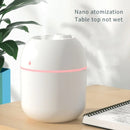 Portable Mini Spray Mist Humidifier – USB Aroma Diffuser, Essential Oil Compatible for Car & Home