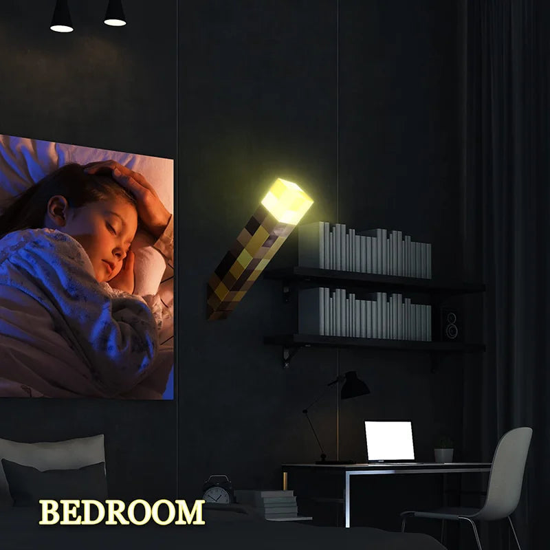 Brownstone Flashlight LED Night Light Bedroom Decorative Light Color Charging USB Charging Buckle