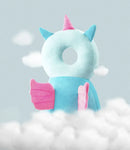 Children's anti-fall head protection pillow for toddlers learning to walk – breathable cotton safety pad