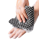 Japanese exfoliating bath towel ultra-long back scrubber with dual-sided shower washcloth