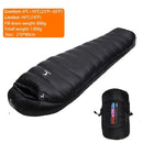 Winter Down Sleeping Bag – Lightweight Goose Down Camping Bag for Cold Weather