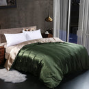 LUXURY SATIN DUVET COVER HIGH DENSITY FABRIC WITH SILKY RAYON FEEL FOR HOME  HOTEL USE FEI ZHI TIAN