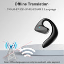 M8 Language Translator Earbuds – 144 Languages, High Accuracy, Wireless Bluetooth Translation
