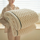 Luxurious Large 3D Cloud Fleece Blanket – Soft, Stylish Jacquard Throw for All Seasons for Sofa
