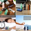 Natural Stone Crystal Point Wand – Rose Quartz, Amethyst, Obsidian & More – Reiki Healing & Home Décor