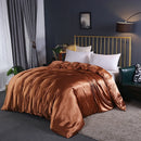 LUXURY SATIN DUVET COVER HIGH DENSITY FABRIC WITH SILKY RAYON FEEL FOR HOME  HOTEL USE FEI ZHI TIAN
