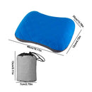 Camping Pillow Ultralight Inflatable Cushion Travel Pillow For Neck Lumbar Support Square Inflatable Pillows For Backpacke Hike