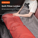 Multifunctional Car Blanket Pillow – Leather Cushion Quilt for Travel and Interior Comfort
