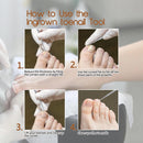 Professional concave stainless steel nail clippers for thick nails and ingrown toenails precision trim