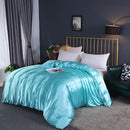 LUXURY SATIN DUVET COVER HIGH DENSITY FABRIC WITH SILKY RAYON FEEL FOR HOME  HOTEL USE FEI ZHI TIAN