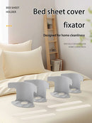 4PCS Bed Sheet Fasteners – Heavy-Duty Corner Clips, Adjustable Sheet Holders, Home Essentials