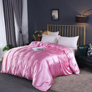 LUXURY SATIN DUVET COVER HIGH DENSITY FABRIC WITH SILKY RAYON FEEL FOR HOME  HOTEL USE FEI ZHI TIAN
