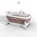 Foldable Adult Bathtub – Thickened Full Body Plastic Soaking Tub for Home Use