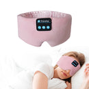 Sleeping Headphones Bluetooth Eye Mask for Women Men, Wireless Music Blackout Masks for Travel