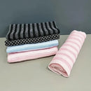 Japanese exfoliating bath towel ultra-long back scrubber with dual-sided shower washcloth