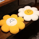 Sunflower sitting cushion – plush decorative pillow for sofa, office, and home décor