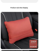 Multifunctional Car Blanket Pillow – Leather Cushion Quilt for Travel and Interior Comfort