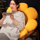 Sunflower sitting cushion – plush decorative pillow for sofa, office, and home décor