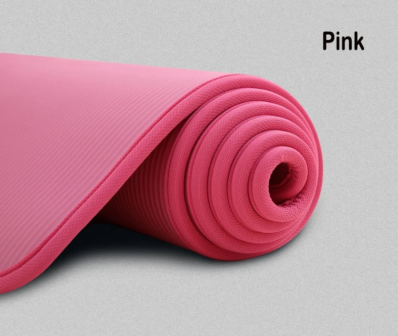 10mm Thick Yoga Acupressure Mat – Anti-Slip Meditation & Gym Massage Pad for Home & Fitness