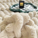 Imitation Rabbit Velvet Blanket – Soft, Warm, and Luxurious