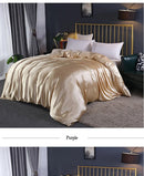 LUXURY SATIN DUVET COVER HIGH DENSITY FABRIC WITH SILKY RAYON FEEL FOR HOME  HOTEL USE FEI ZHI TIAN