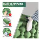 Outdoor Camping Inflatable Sleeping Pad With Built-in Pump And Pillow
