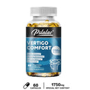Vertigo comfort capsules for inner ear balance and dizziness support with herbal ingredients