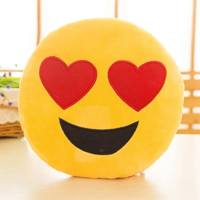 Cute Plush Napping Pillow – Funny Face Emotional Cushion for Kids & Adults-32cm