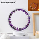 LED Crystal Lamp – Natural Amethyst Healing Stone for Home & Room Decoration
