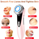 Facial Massager – Skin Rejuvenation, Face Lift, Wrinkle Removal & Whitening Tool 4-in-1 RF EMS