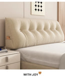Triangle Headboard Pillow – Plush Long Bed Cushion for Back Support & Bedroom Decor