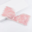 Rose Quartz & Jade Eye Mask – Natural Stone Sleep Mask for Eye Relaxation, Puffy Eyes & Stress Relief