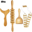 Wood Therapy Massage Tools – Lymphatic Drainage & Body Sculpting Kit  Anti-Cellulite Maderoterapia