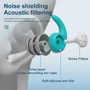 Soft Silicone Noise-Canceling Earplugs for Sleep & Swimming – Waterproof & Comfortable Fit