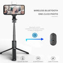 Xiaomi Selfie Stick with Bluetooth Remote, LED Fill Light, and Tripod for Android & iOS