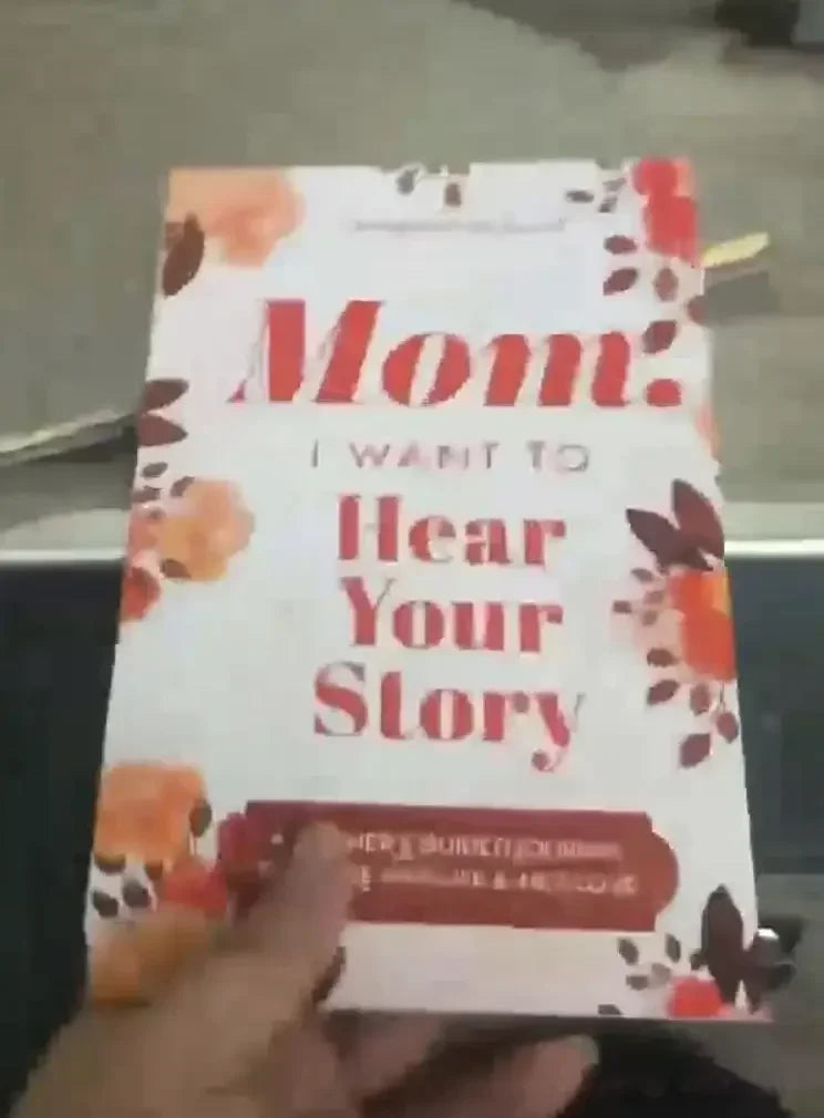 Guided memory book mom, i want to hear your story for mom and Dads to share their life stories