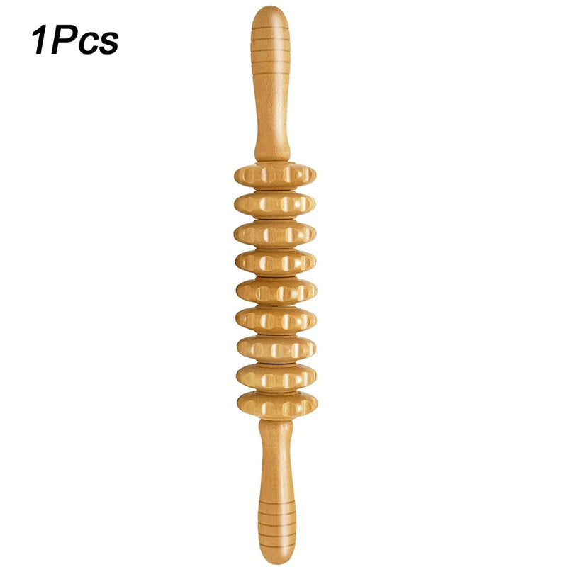 Wood Therapy Massage Tools – Lymphatic Drainage & Body Sculpting Kit  Anti-Cellulite Maderoterapia