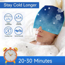 Hot and Cold Therapy Head Massager Cap for Migraine and Headache Relief