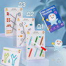 Magical Tracing Workbook for Kids Reusable Handwriting Practice & Drawing Educational Copybook