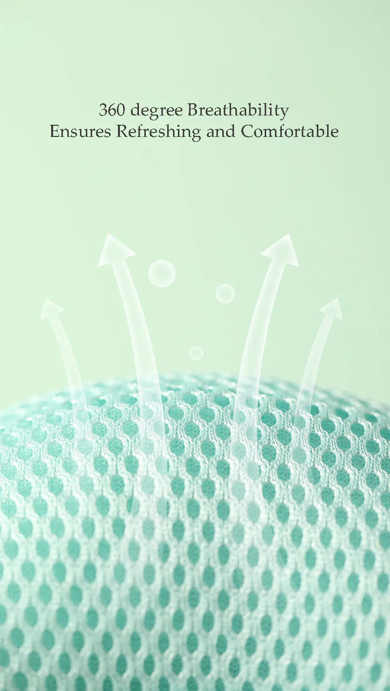 Children's anti-fall head protection pillow for toddlers learning to walk – breathable cotton safety pad