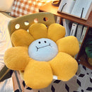 Sunflower sitting cushion – plush decorative pillow for sofa, office, and home décor