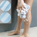 Japanese exfoliating bath towel ultra-long back scrubber with dual-sided shower washcloth