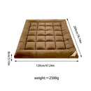 Soft Filling Mattress Topper - Breathable, Anti-Slip Pad for Home Comfort and Support