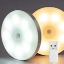USB Rechargeable Motion Sensor Night Light – LED Closet, Stairs & Cabinet Lamp