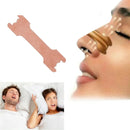 Anti-Snoring Nasal Strips placed on nose