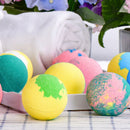 Aromatherapy Bubble Bath Bomb – Stress Relief, Exfoliating, and Moisturizing Salt Ball